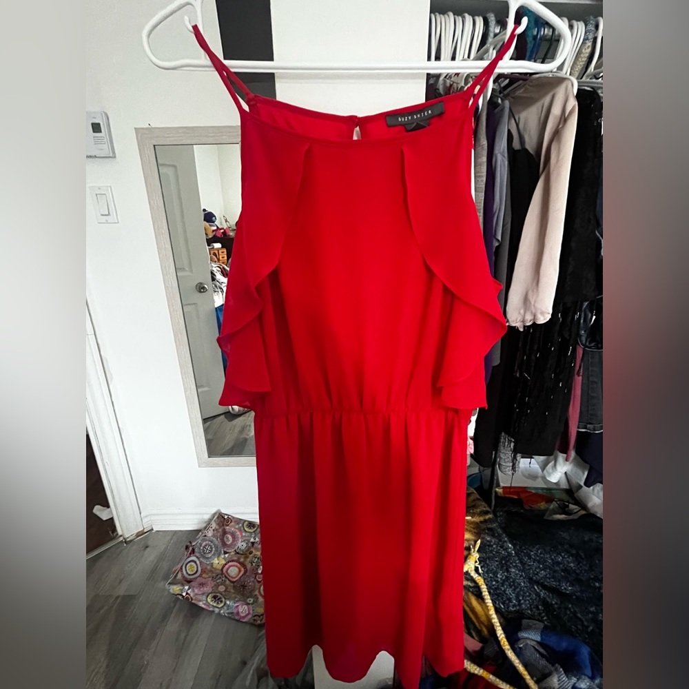 NWOT Cute red dress